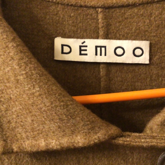 Demoo Parkchoonmoo luxury brand wool blend coat size 38 but roomy Camel color - Picture 4 of 8